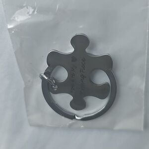 You are my missing piece puzzle Keychain BNWT silver gift boyfriend girlfriend